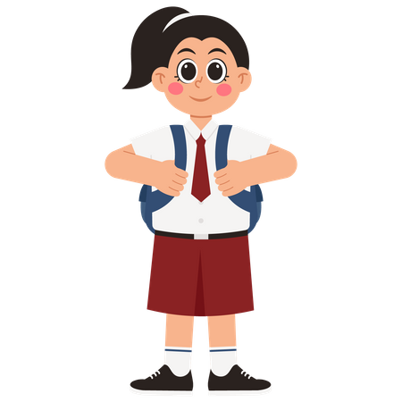 Hello School  Illustration