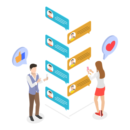 Helpdesk Platform  Illustration