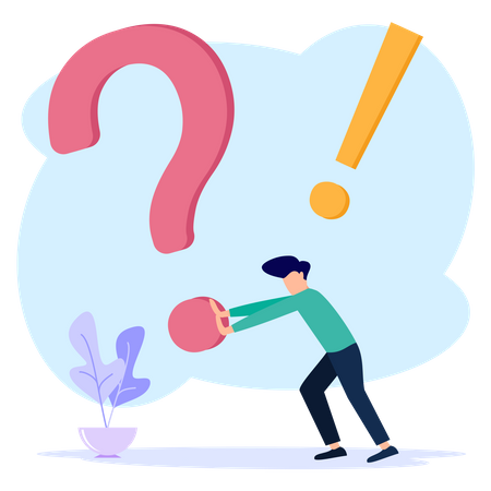 Helpdesk Questions  Illustration