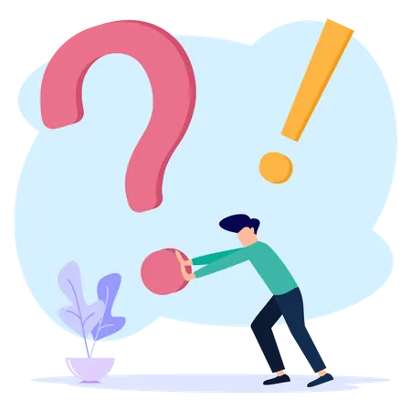 Helpdesk Questions  Illustration