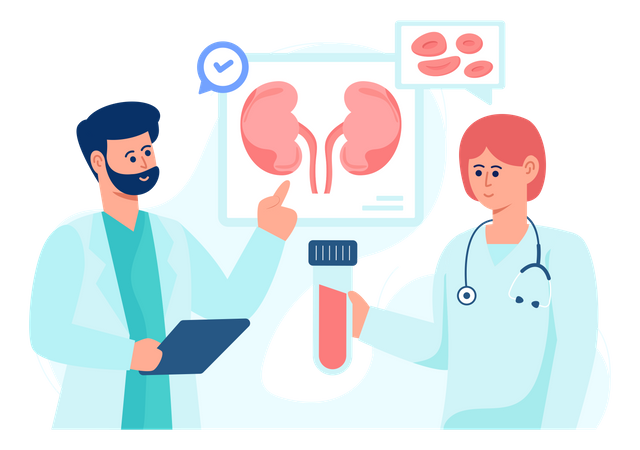 Hematologistas  Ilustração