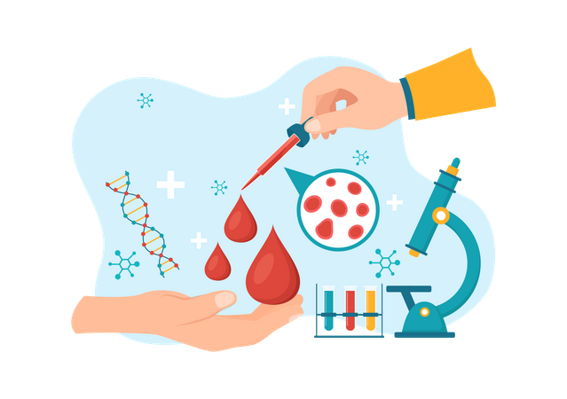 Hemophilia Disorder  Illustration