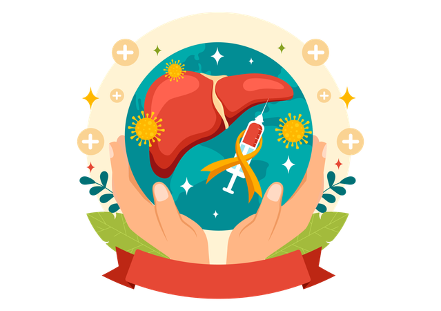 Hepatitis Prevention  イラスト