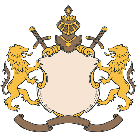 Heraldic Element  Illustration