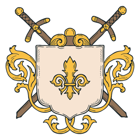 Heraldic Symbol  Illustration