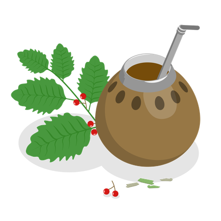 Herbal tea  Illustration