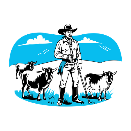 Herd Wrangler  Illustration