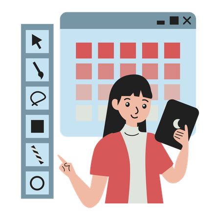 Herramientas de diseño  Ilustración