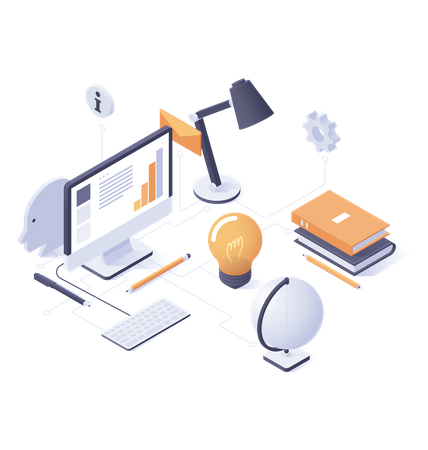 Herramientas de estudio  Ilustración
