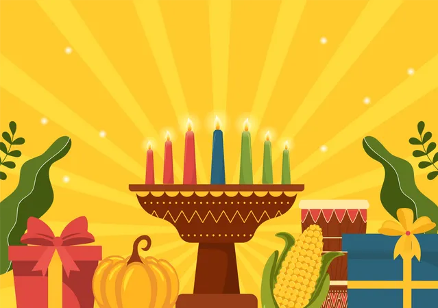 Joyeux Kwanzaa  Illustration