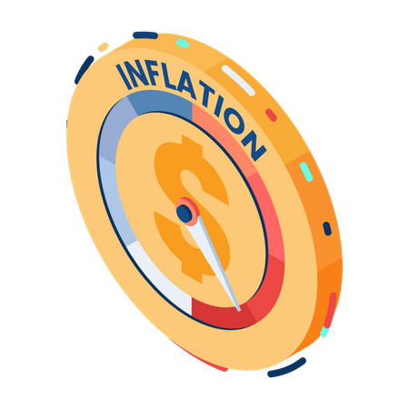 High Inflation Level  Illustration