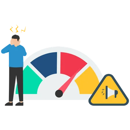 High Noise Level  Illustration