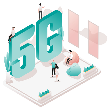 High Speed Wi-fi  Illustration