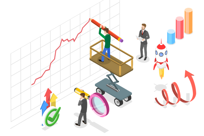 High-Yield Bond Market  Illustration