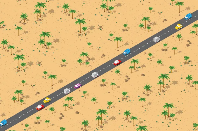 Highway  Illustration