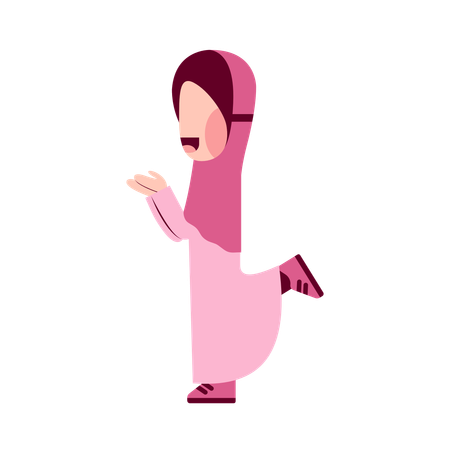 Hijab niño  Ilustración