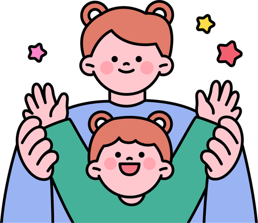 Hijo amor de madre  Ilustración