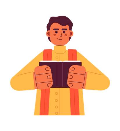 Hindu priest  Illustration