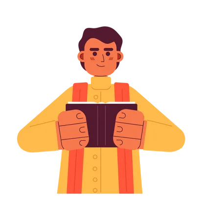 Hindu priest  Illustration