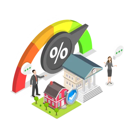 Hipoteca de la administración federal de vivienda  Ilustración