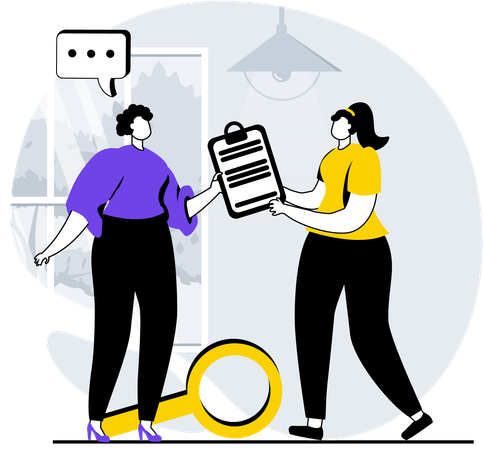 Hiring employment  Illustration