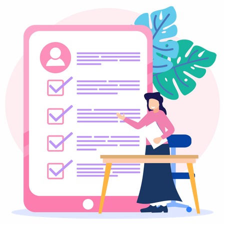 Hiring Review  Illustration