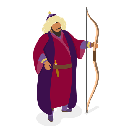 Historical People  Illustration