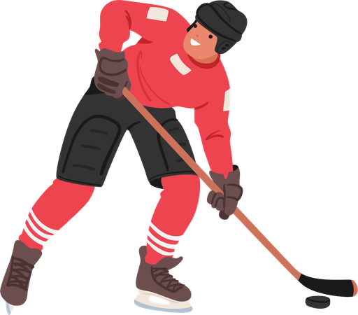 Habileté au hockey  Illustration