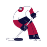 illustration hockey stick