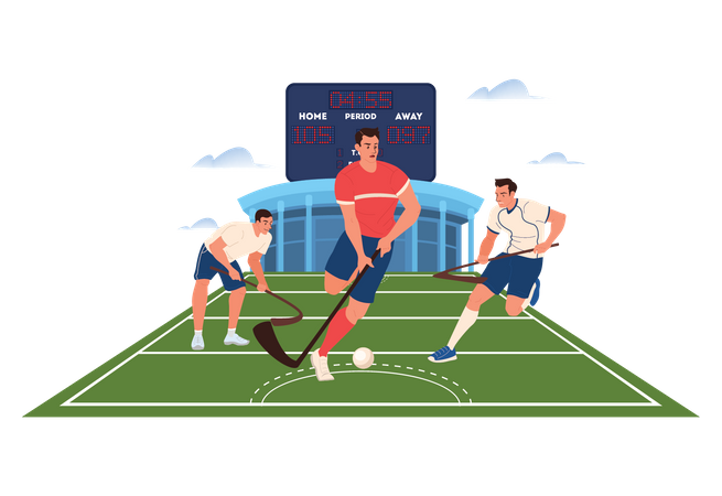 Hockey World Cup  Illustration