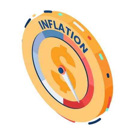 Hohe Inflation  Illustration