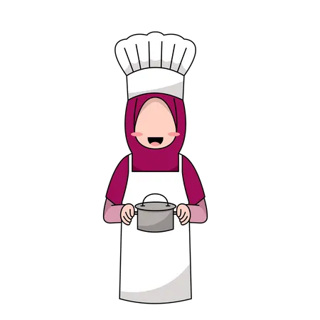 Holding Cooker  Illustration