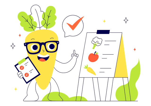 Holistic Nutrition  Illustration