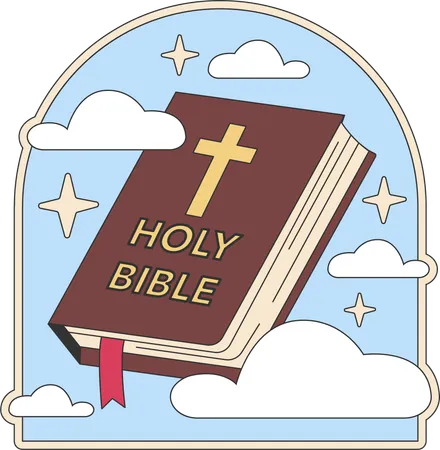 Holy bible book  イラスト