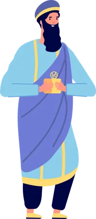 Holy bible character  Illustration