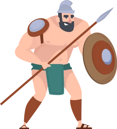 Hombre romano  Ilustración