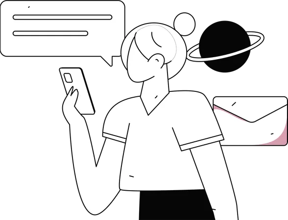 Hombre trabajando en el ranking SEO  Ilustración