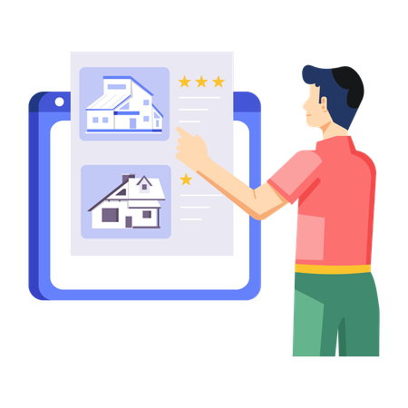 Home Agent reviews best house rating  Illustration