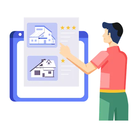 Home Agent reviews best house rating  Illustration