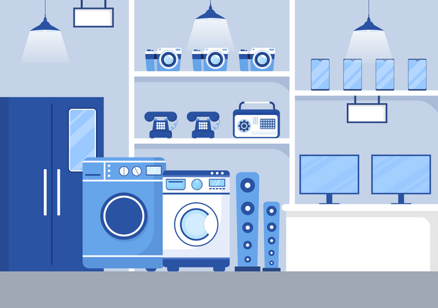 Home Appliance  Illustration