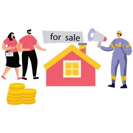 Home buyer  Illustration