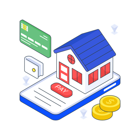 Home Buying Transaction  Illustration
