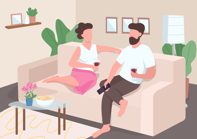 Home date  Illustration