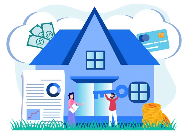 Home Deal  Illustration