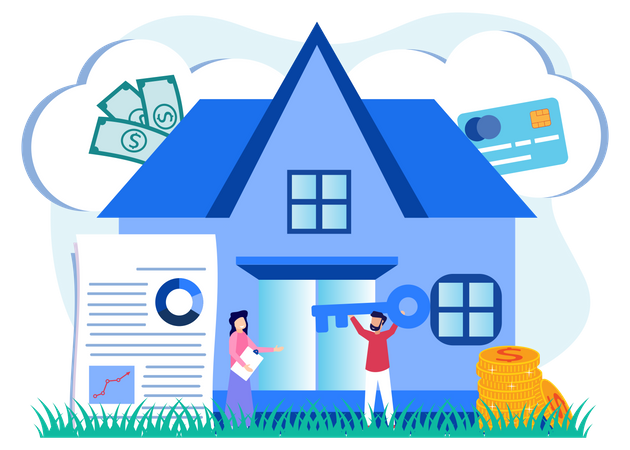 Home Deal  Illustration