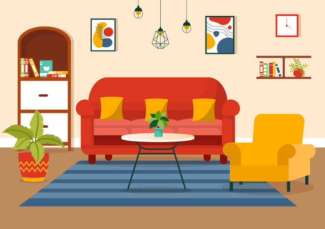 Home decor  Illustration