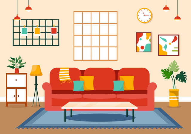 Home decor  Illustration