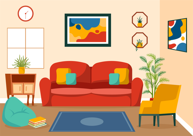 Home decor  Illustration