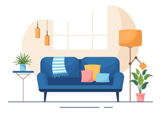 Home Furniture Illustration
