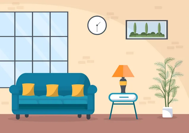 Home Furniture  Illustration